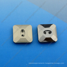 Loose Garment Stone Crystal Button Square Shape